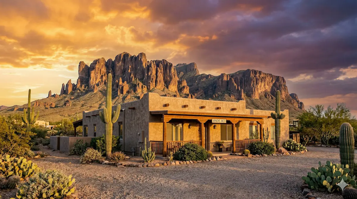 Apache Junction home near Superstition Mountains