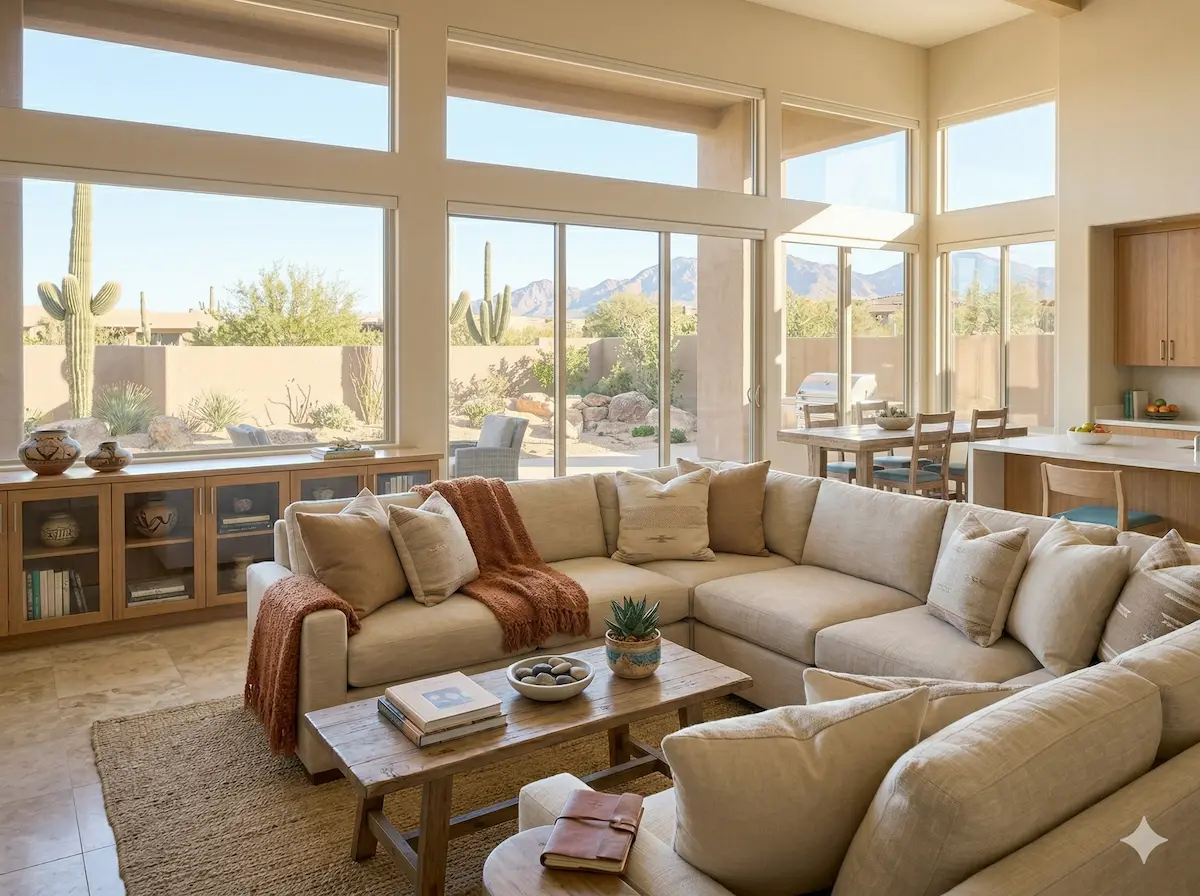 Fresh clean East Valley living room